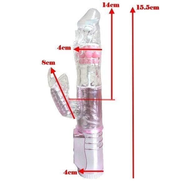 熱情太陽花-防水激凸8段雙頻滾珠超柔按摩棒【G000301】-細節圖2