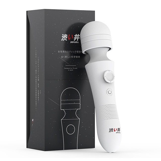 日本涉井 Drywell 6段強力震動AV按摩棒 搖桿控制 超柔軟親膚矽膠 LED燈 自慰按摩器 情趣用品 001275-細節圖8