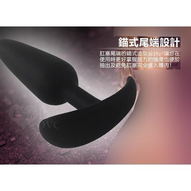 手柄錨式後庭塞 肛門塞 3件套【大、中、小】肛交拉珠棒 彈性硅膠順滑材質 親膚不傷身 情趣用品 成人玩具 006668-細節圖5