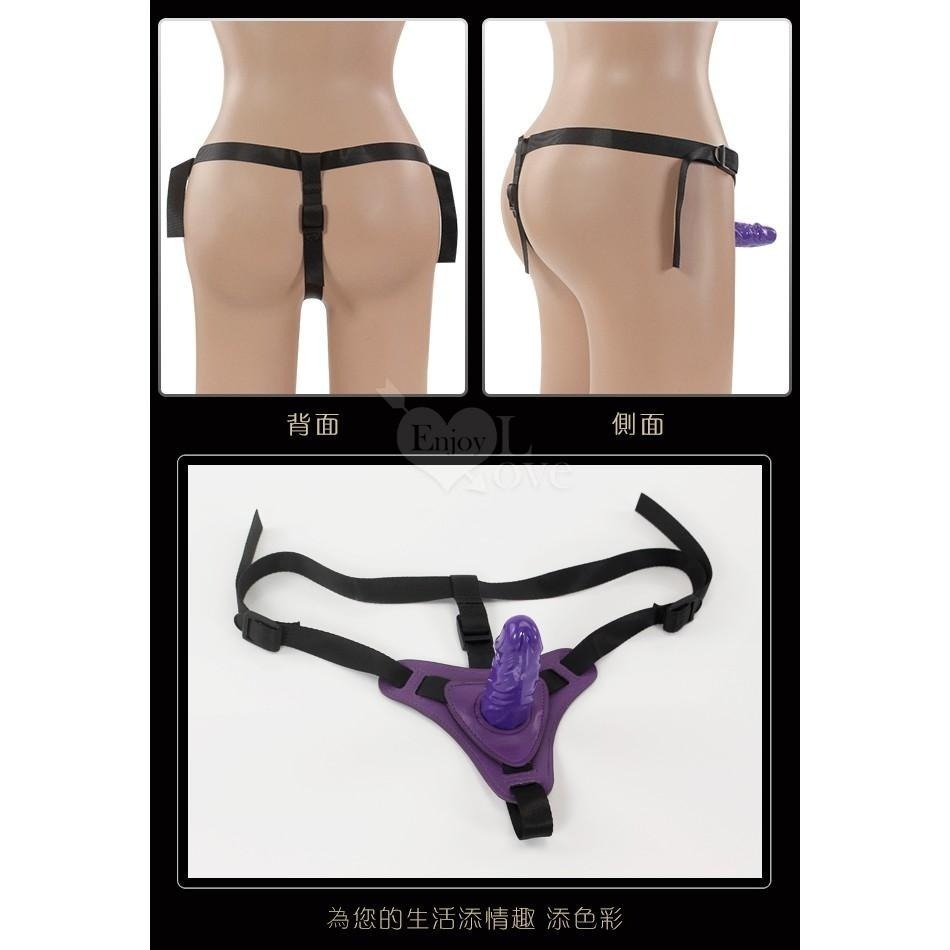 女同志穿皮革戴按摩棒 矽膠小老二穿戴按摩棒/情趣穿戴褲/穿戴式陽具/穿戴式老二/同志用品/情趣用品-細節圖8