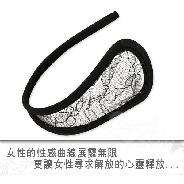 誘惑/挑逗/性感C字褲❤銀絲花朵透明隱形C字褲-細節圖2