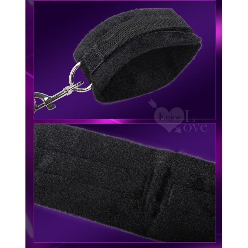 反背十字扣手銬連腳銬【手腳銬部分採用的短絨材質·柔軟舒適】SM用品/SM道具/刑具用品/SM調情調教★003887-細節圖7