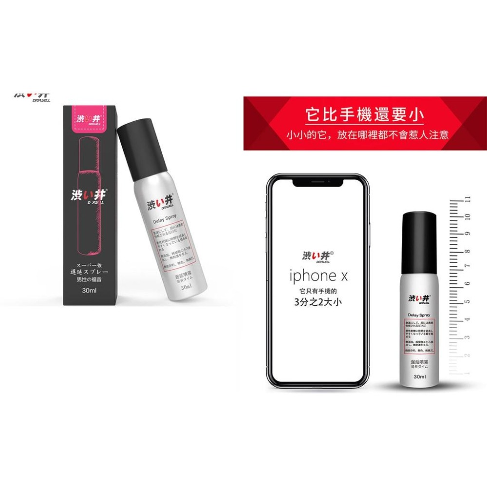 男用久戰 戰狼噴劑 喚醒猛男力量【30ML 標準款】日本 涉井❤外用延緩射精持久噴劑，不含任何化學成分藥物★005787-細節圖6