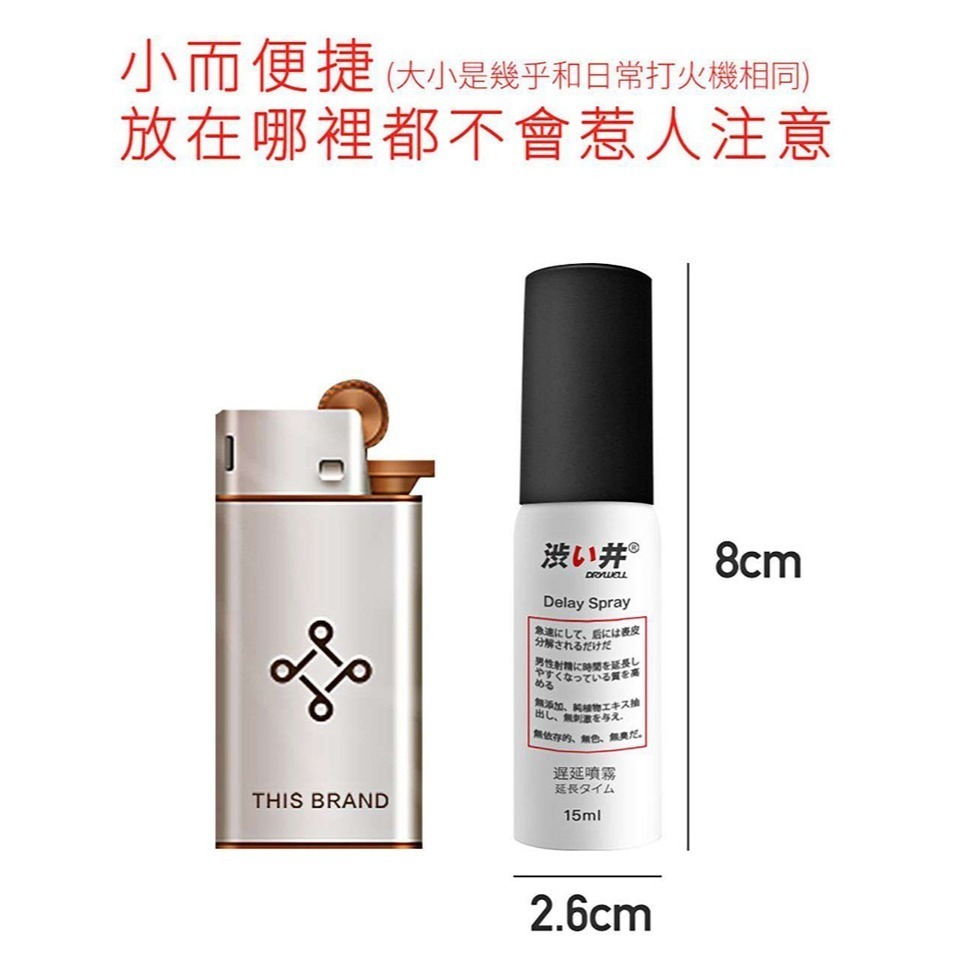 加強款【15ML 超敏感專用款】男用久戰 戰狼噴劑 物理控時精華持久噴劑❤延緩射精 不含任何化學成分藥物★005806-細節圖8
