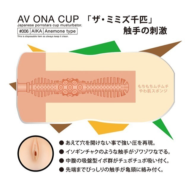 日本進口高品質NPG❤AV CUP 爆射女優飛機杯【AIKA-06】自慰套/自慰器/自慰杯/自愛器/名器★005075-細節圖3