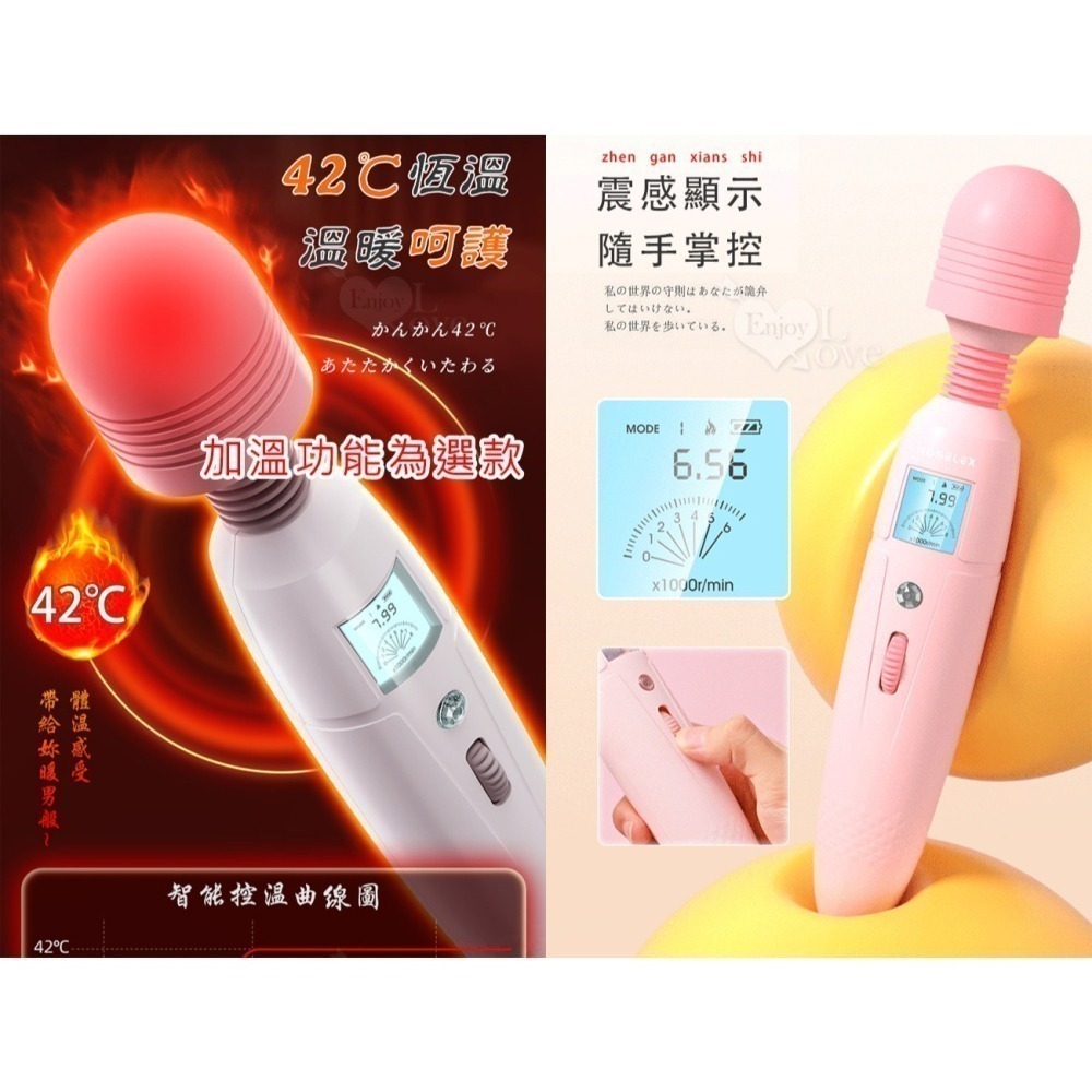 潮吹王圓頭強震按摩棒 9段變頻8速強弱 AV女優按摩棒 USB充電 高潮震動酥麻自慰 頸肩腰肌肉舒緩按摩器 002023-細節圖6