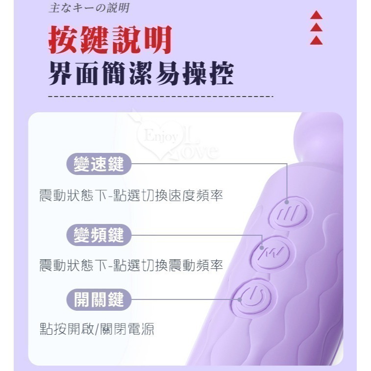 仙女片場AV女優按摩棒 強震按摩棒 圓頭按摩器 變頻強力震動潮吹按摩棒 USB充電 硅膠材質 自慰情趣用品 002094-細節圖7