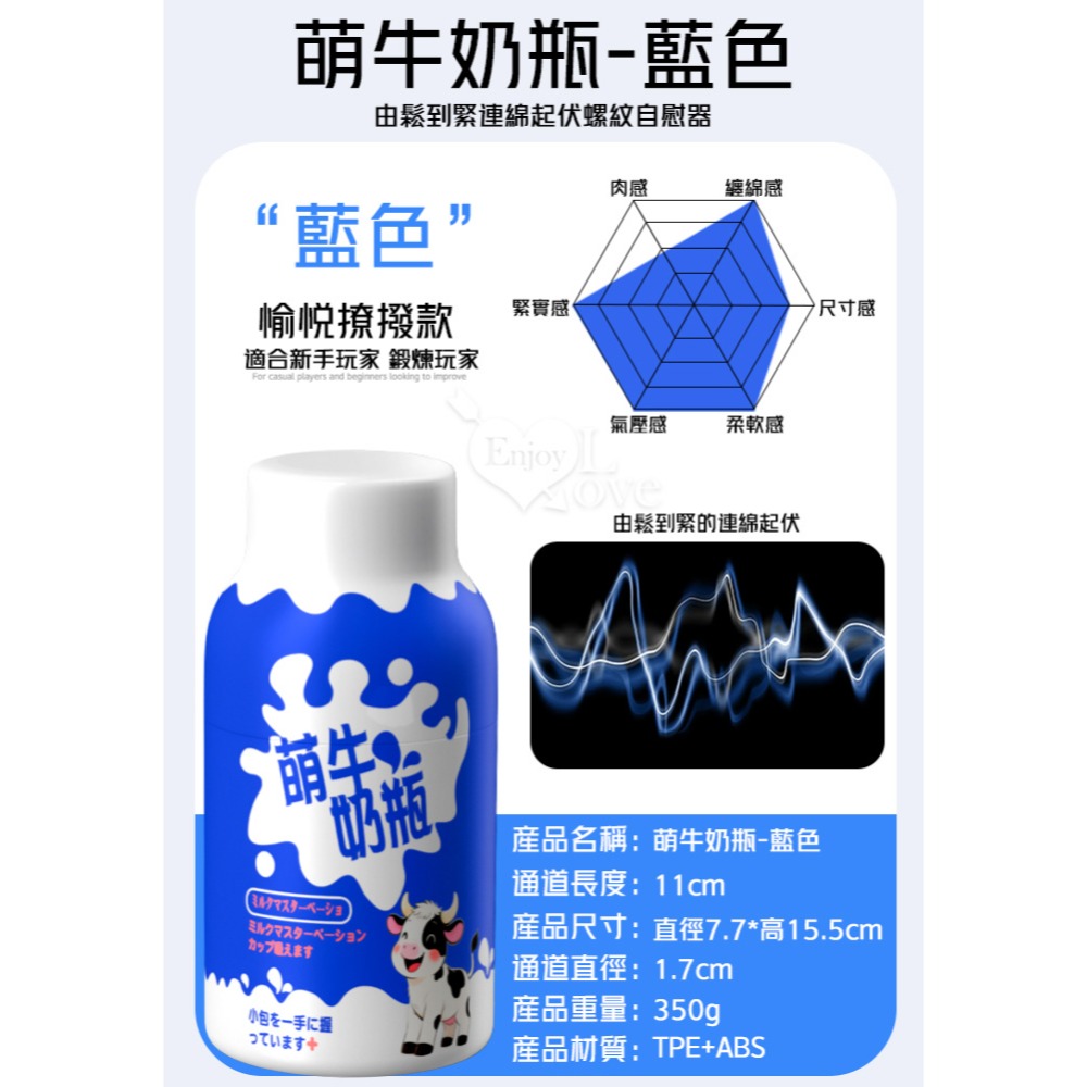 萌系奶瓶飛機杯 男用自慰器 凸點3D大顆粒覆蓋肉感螺紋鬆到緊連綿 自慰杯 陰莖龜頭訓練鍛鍊打手槍 情趣用品 003832-規格圖2