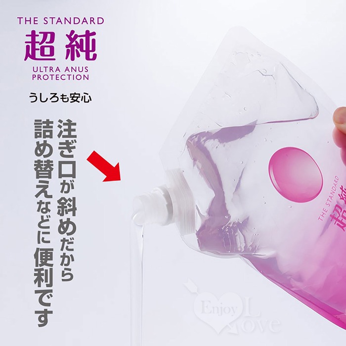 日本原裝進口 超純潤滑液【1000ml 袋裝】肛交長效持久潤滑劑 水溶性易清洗 人膚身體按摩推油 情趣用品 001998-細節圖4