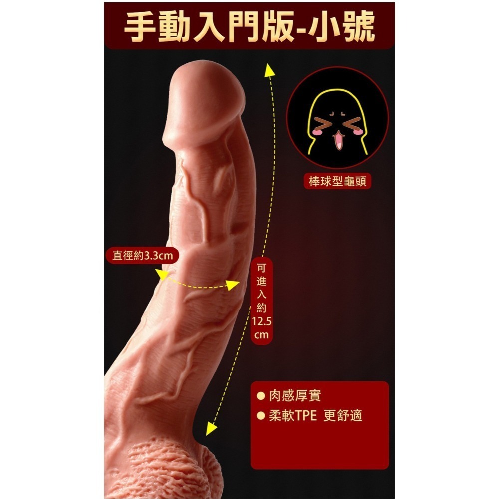 仿真陽具按摩棒 可吸盤【入門款】逼真造型 材質柔軟舒適 假老二按摩棒 肉棒擬真按摩棒 情趣用品 女用自慰器 002415-細節圖8