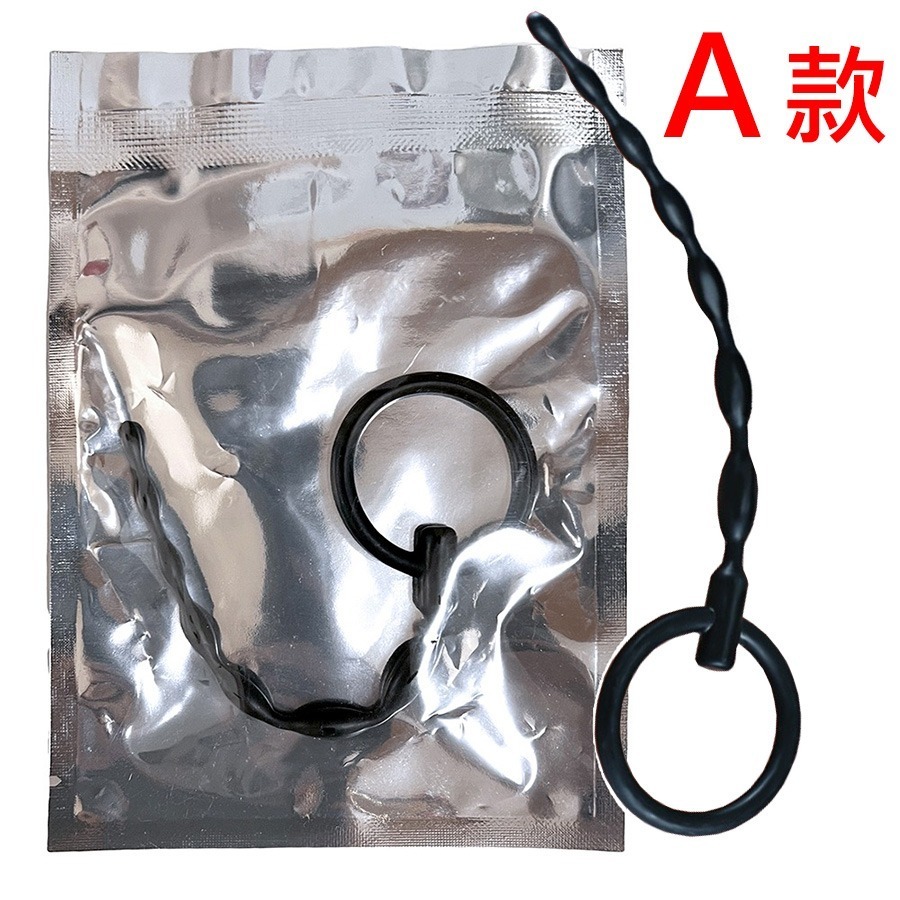 男用自慰器 迷你細小 矽膠馬眼尿道刺激棒 尿道馬眼擴張棒 前列腺刺激器 前立腺激發器 情趣用品 成人商品 003242-規格圖1