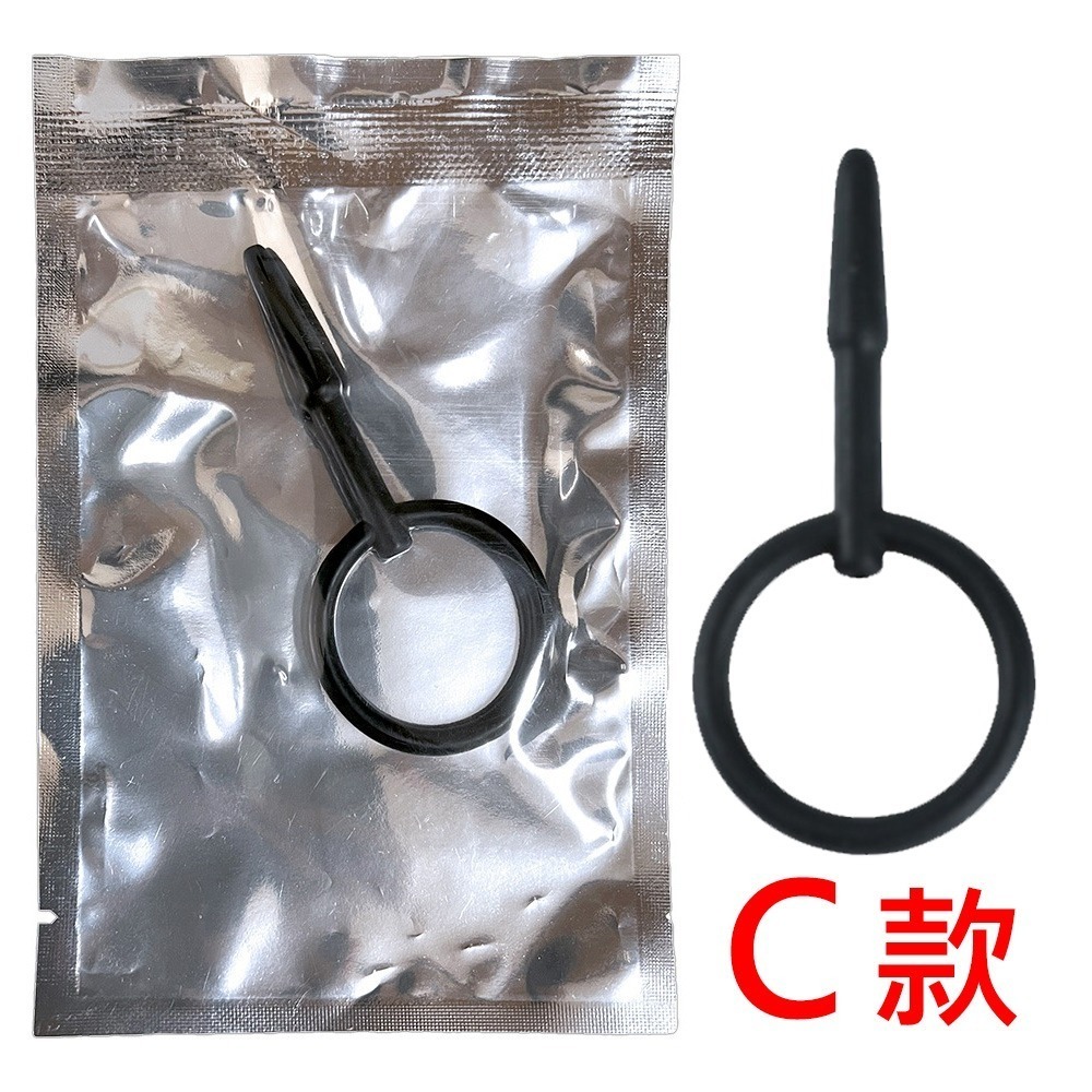 男用自慰器 迷你細小 矽膠馬眼尿道刺激棒 尿道馬眼擴張棒 前列腺刺激器 前立腺激發器 情趣用品 成人商品 003242-規格圖3