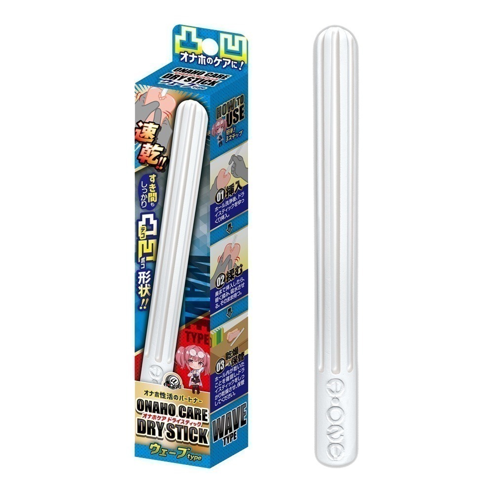 日本A-one 自慰器專用 珪藻土速乾吸水棒 ONAHO飛機杯吸濕棒 快速吸收內部水分 情趣用品清潔保養 002280-規格圖3