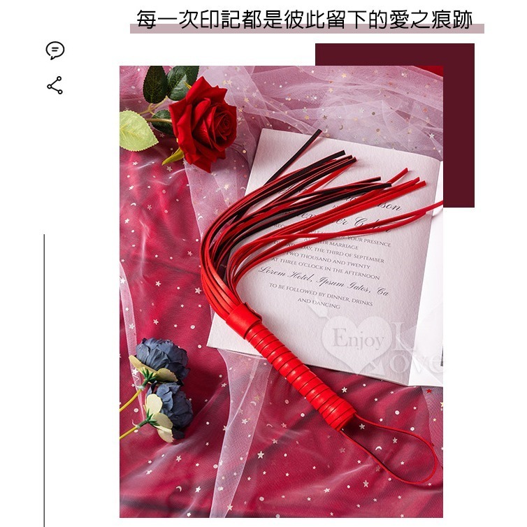 SM散鞭 馬卡龍奴鞭 情侶戲虐SM調教情趣 打屁屁鞭子 仿皮革流蘇鞭 SM道具用品 調情挑逗 皮鞭刑具遊戲 003596-細節圖6