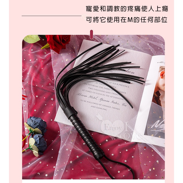 SM散鞭 馬卡龍奴鞭 情侶戲虐SM調教情趣 打屁屁鞭子 仿皮革流蘇鞭 SM道具用品 調情挑逗 皮鞭刑具遊戲 003596-細節圖7