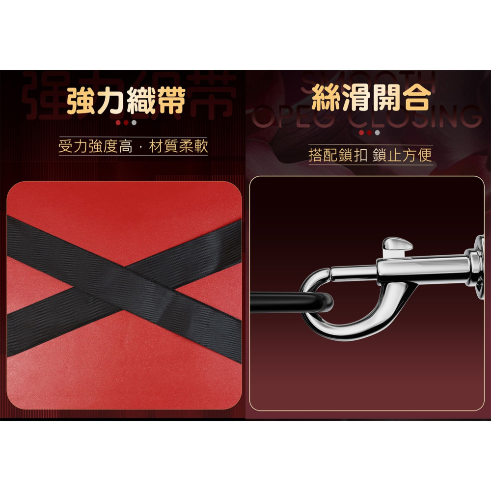 束縛遊戲 開腿直入 SM調教綑綁分腿綁帶 手銬腳鐐 M字腿張腿束縛帶 調情性愛輔助用品SM道具 刑虐奴扮演 003971-細節圖6