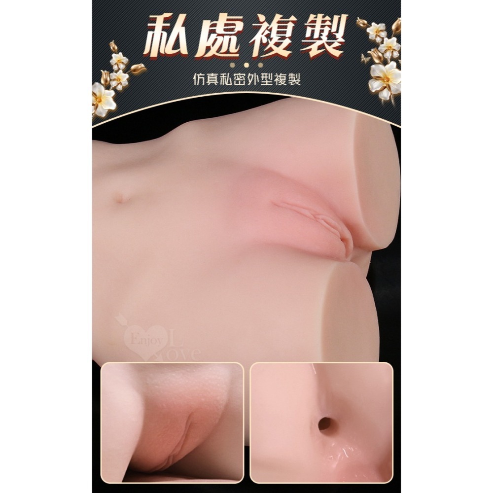 仿真美臀 圓潤豐臀自慰器 內附潤滑液【淨重3.2公斤】真膚性感腰臀肉厚緊實雙穴陰交肛交自慰名器 飛機杯 003689-細節圖6
