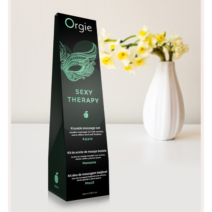 葡萄牙Orgie 熱感按摩油【100ml】熱感按摩油 果味潤滑液 棉花糖 青蘋果 草莓 身體推油情趣潤滑劑 002534-細節圖11