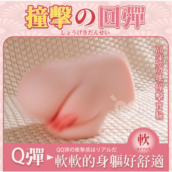 小曼雙穴自慰器 陰交肛交名器 飛機杯 附潤滑液劑 復刻美陰嫩穴肉感翹臀緊致陰道肉壁 情趣用品娃娃手淫打手槍 002860-細節圖6