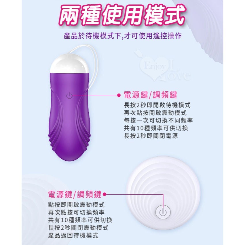 浪潮 無線遙控入體震動跳蛋 女用自慰按摩器  變頻強震跳蛋內外陰蒂波浪弧紋刺激 USB充電 高潮 情趣用品 003317-細節圖9