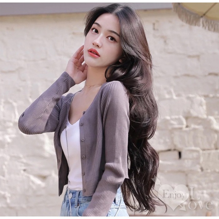 裝扮假髮 中分瀏海大波浪長捲髮【黑色】男女通用假髮 角色扮演 網美直播 表演派對裝扮 男扮女 偽娘變裝 Cosplay-細節圖7