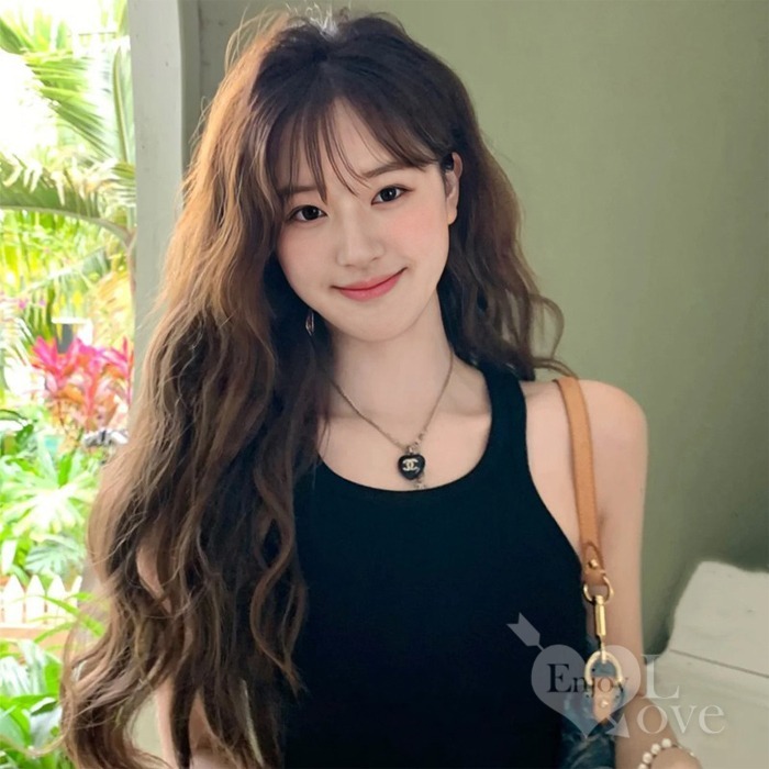 裝扮假髮 玉米燙長捲髮【淺棕色】可愛羊毛卷化纖全頭假髮 男女通用假髮 網美直播 角色扮演 表演派對裝扮 男扮女 偽娘變裝-細節圖8