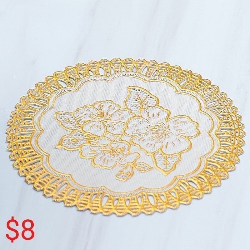 直徑12公分圓形燙金杯墊-規格圖4