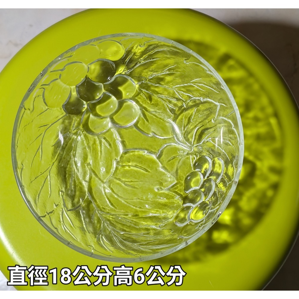 透明浮雕沙拉碗糕點碗零食小吃碗復古立體雕花玻璃碗冰品碗收藏品-細節圖8