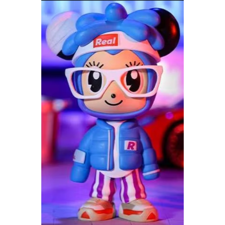 轉售全新商品正版STAYREAL鼠小小潮流世代盲盒公仔電音鼠EDM霓虹鼠Neon極限鼠Infinity-規格圖11