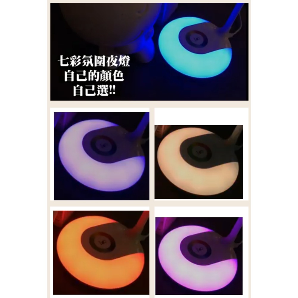 轉售全新特力屋LED鴨舌七彩燈三段式亮度調整200流明清晰亮度4000K柔白光USB充電口-細節圖6