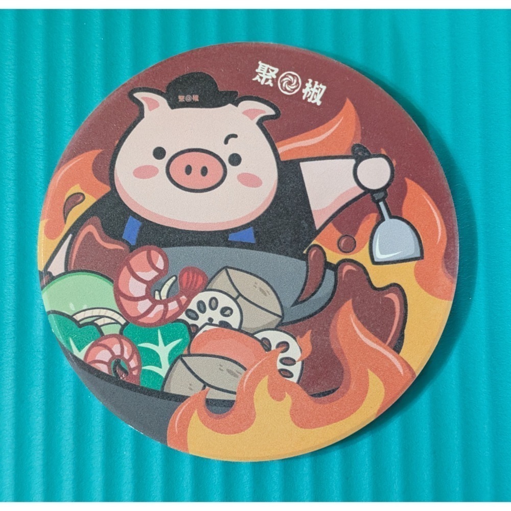 聚椒乾鍋專門店小豬杯墊SML ArtBlue杯墊森森燒肉杯墊-細節圖2