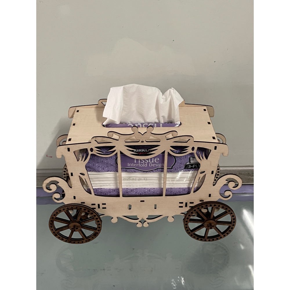 新品首賣馬車面紙盒-細節圖4