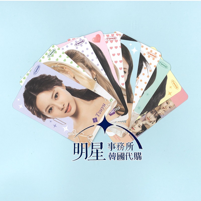 韓國進口 TWICE 周子瑜 56張照片小卡 應援卡 留言卡 message card-細節圖5
