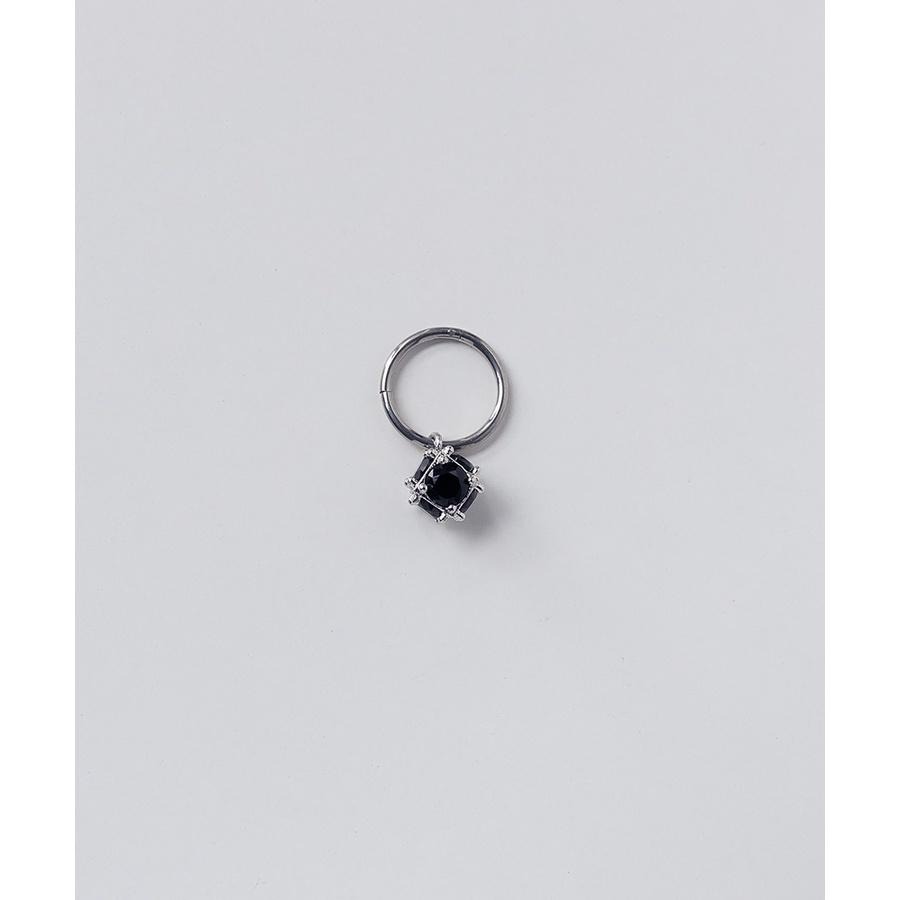 韓國代購 ASMAMA正品 SKZ Stray kids Felix HAN 李龍馥 李旻浩 同款黑晶體耳環 耳夾耳環-細節圖6