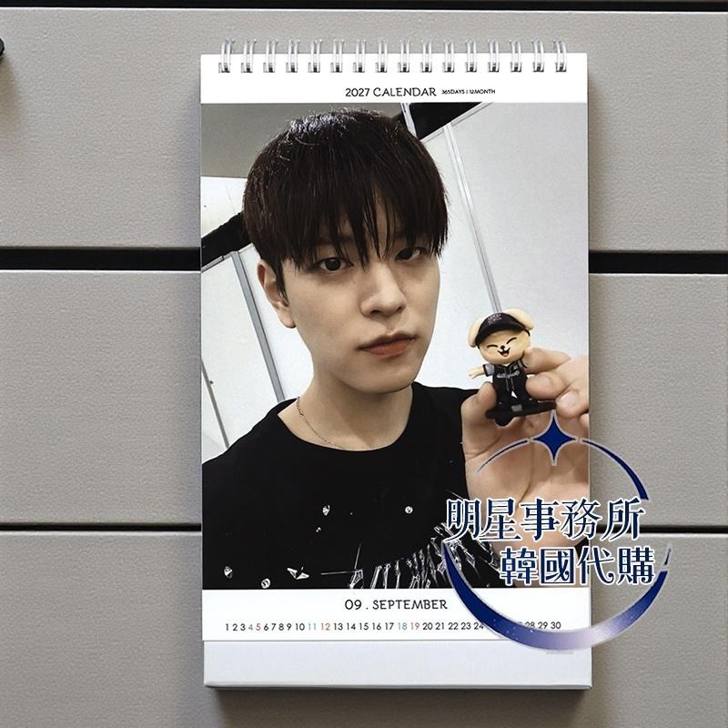 韓國桌曆 SKZ Stray Kids Seung min 金昇玟 年曆 2026 ~2027 桌曆台曆+貼紙-細節圖3