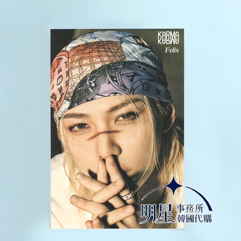 韓國進口 SKZ Stray Kids Felix 李龍馥 菲 12張明信片＋28張貼紙組-細節圖3