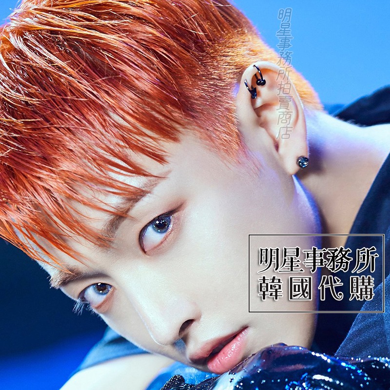 韓國代購 ASMAMA正品 ATEEZ San 崔傘 Hong Joong 金弘中 同款雙頭尖錐C形桿 鈦鋼耳環-細節圖3