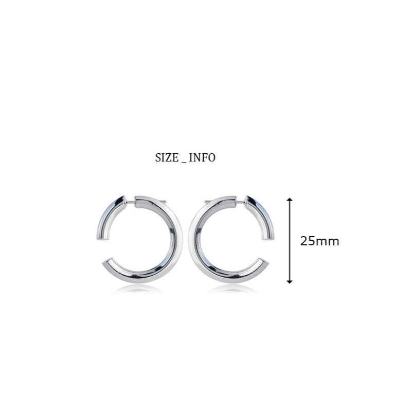 韓國代購 ASMAMA正品 RIIZE Wonbin 朴元彬 同款簡約組合式圓環耳釘耳環-細節圖8