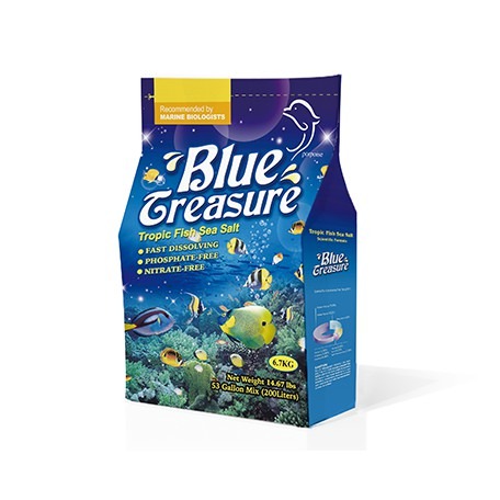 MR.AQUA 水族先生【藍色海洋 熱帶魚海水素 6.7kg 1包 /1箱】海水素 海水鹽 軟體鹽 N-MR-003