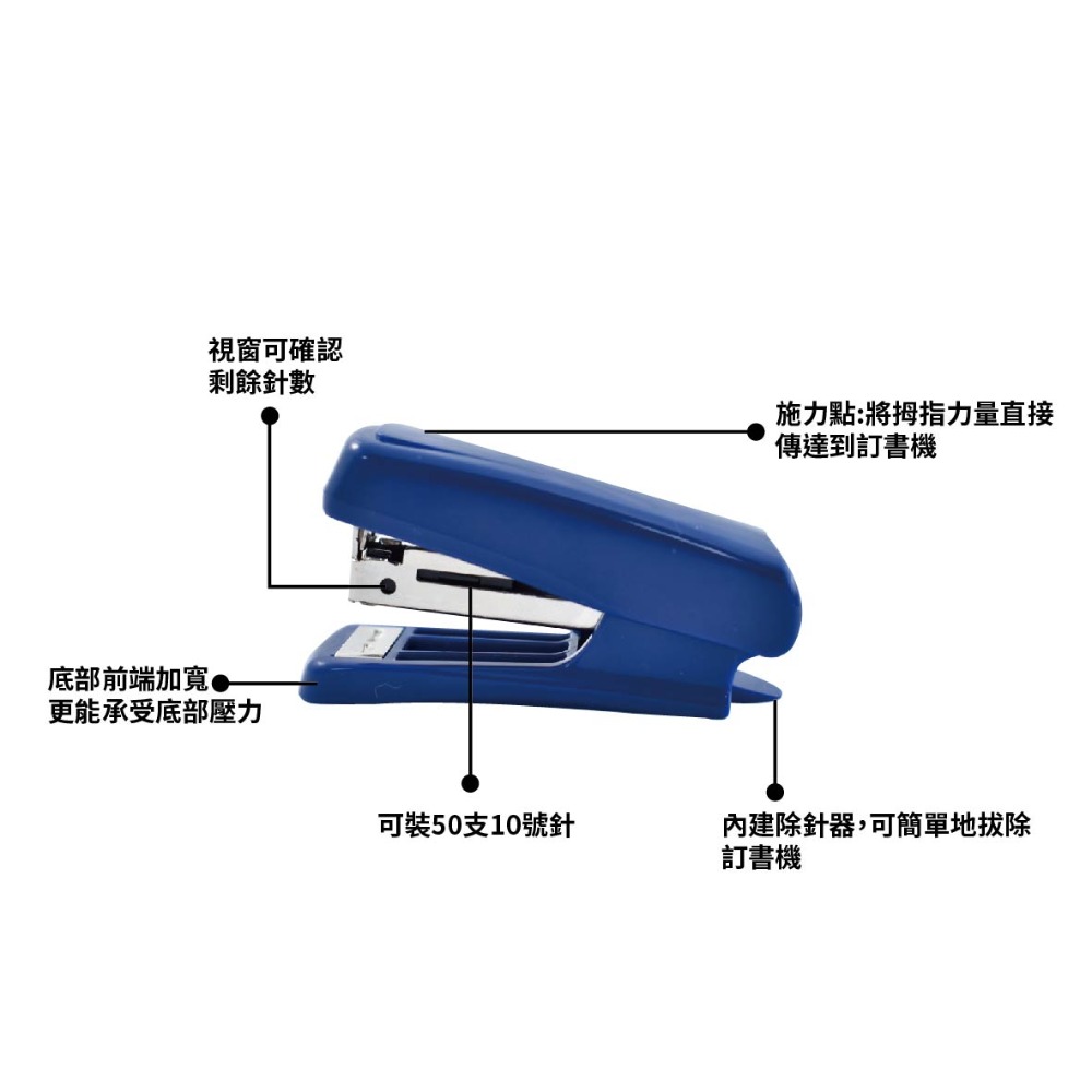 振昌文具 - PLUS T30 積木釘書機 小型釘書機 迷你釘書機-細節圖2