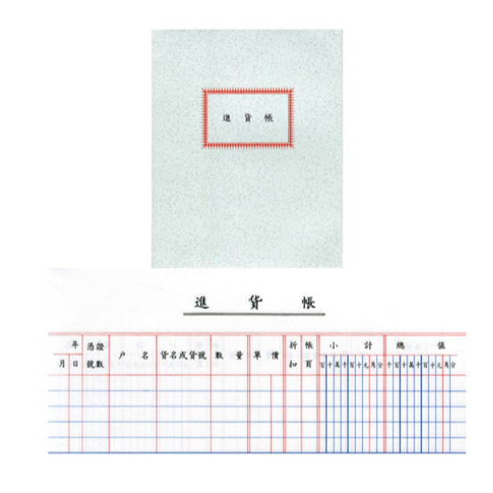 振昌文具 - 美加美 平裝帳冊(100頁) 總帳/日記帳/進貨帳/存貨帳-細節圖2