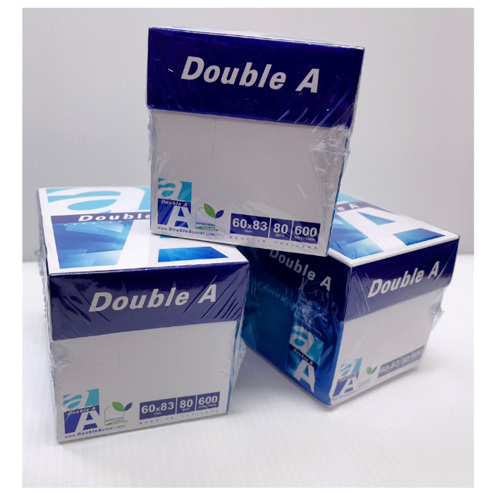 振昌文具 - Double A 80磅 迷你影印紙 便條紙 紙條 600張/盒-細節圖4