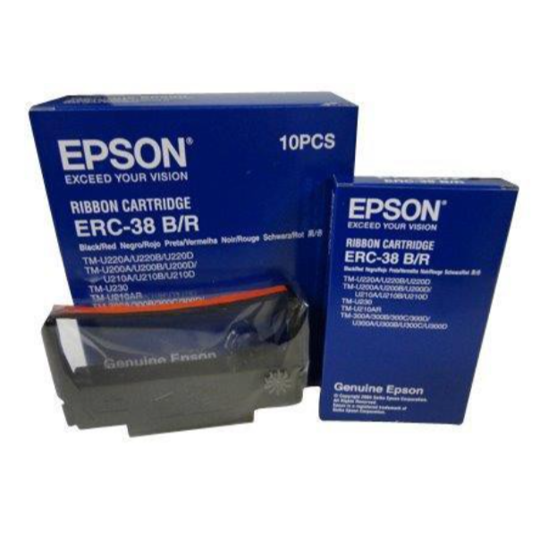 振昌文具 - EPSON 原廠 ERC-38 B/R 收銀機 發票機色帶 ( 黑紅雙色 ) ERC38 B/R-細節圖3