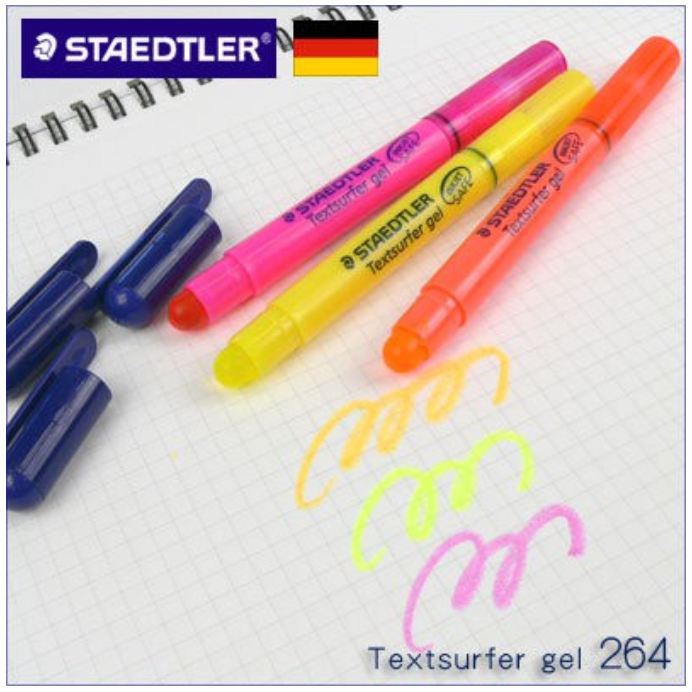 振昌文具 - 德國 STAEDTLER 施德樓 果凍螢光筆 MS264 色彩清晰清楚-細節圖4