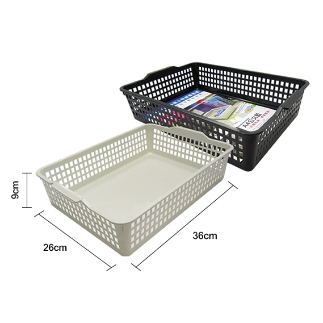 振昌文具 - W.I.P 韋億 A4公文籃 C2636 置物籃 收納籃-細節圖2