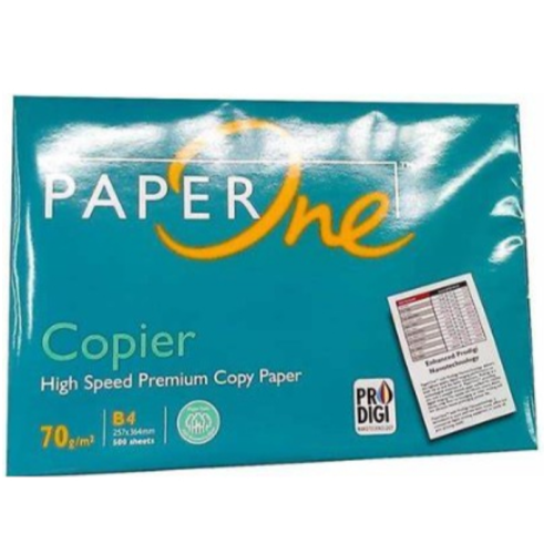 振昌文具 - PAPER ONE 進口 B4影印紙 70磅 500張/包 電腦紙 列印紙 傳真紙