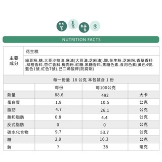 傳統零食 復古零食 糕點 綠豆糕 花生糕8入-細節圖4