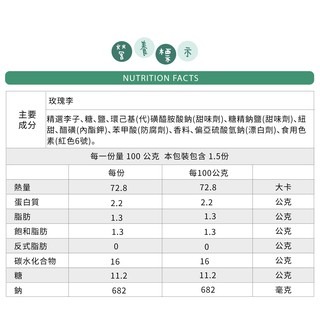 【緹泰食光】精選蜜餞 化核梅/紫蘇梅/甜菊梅/玫瑰李/辣芒果乾/甘草杏李-細節圖9