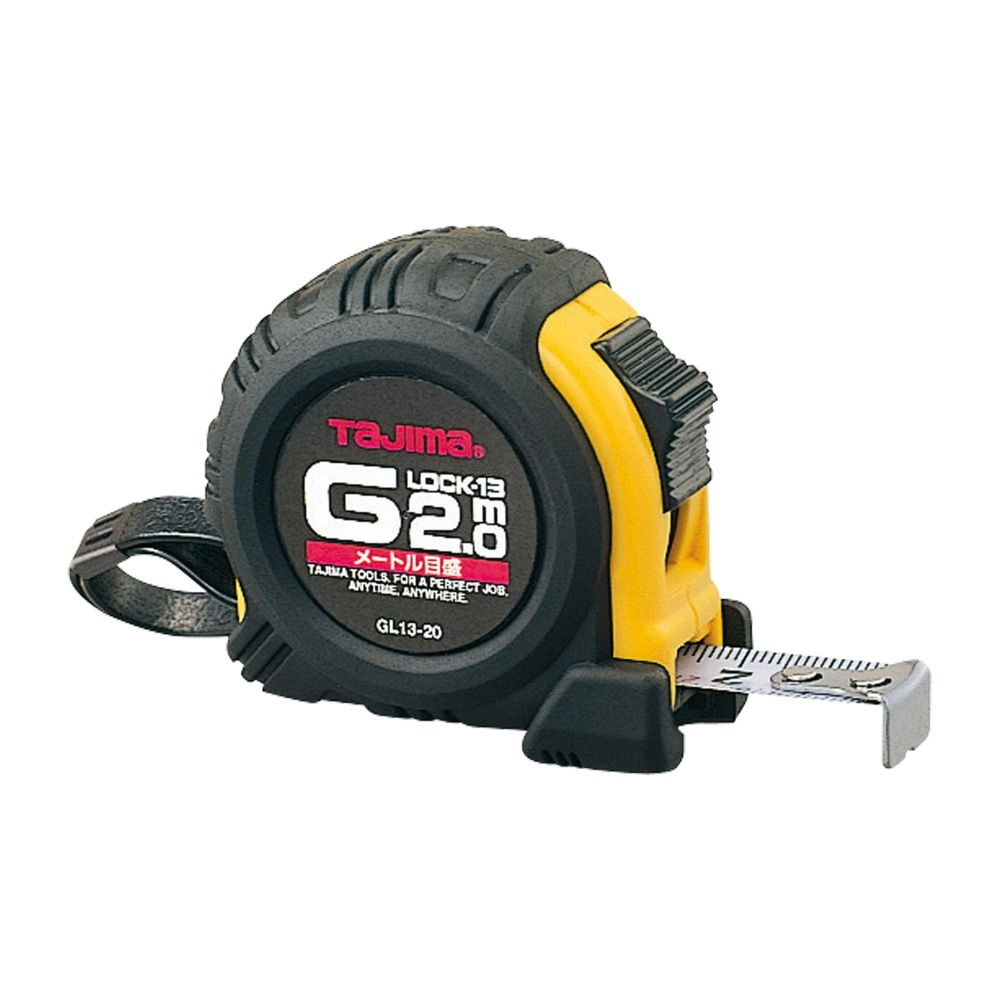 【TAJIMA田島】包膠捲尺 2米 x 13mm公分 GL13-20BL-細節圖2