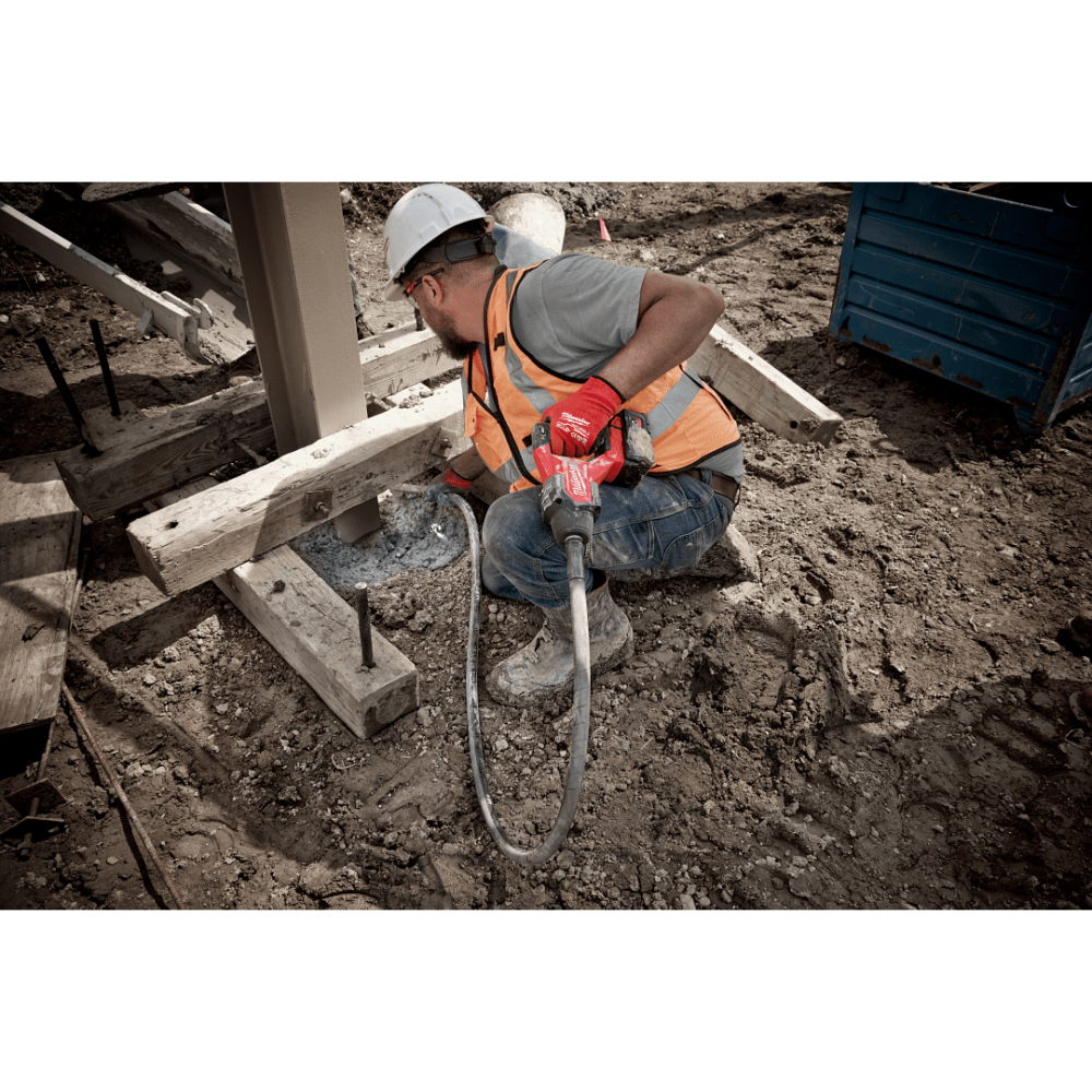 【Milwaukee 美沃奇】M18 FCVN12 無碳刷水泥震動機-細節圖2